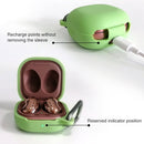 For Samsung Galaxy Buds Live / Pro Bluetooth Earphone Silicone Protective Case with Hook(Sky Blue)