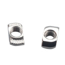 A5552 100 PCS European Standard T-shape Slide Nut with Wrench