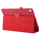 For iPad 10.5 / iPad 10.2 2021 / 2020 / 2019 Litchi Texture Horizontal Flip Leather Case with Holder(Red)