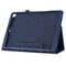 For iPad 10.5 / iPad 10.2 2021 / 2020 / 2019 Litchi Texture Horizontal Flip Leather Case with Holder(Blue)