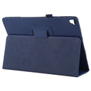 For iPad 10.5 / iPad 10.2 2021 / 2020 / 2019 Litchi Texture Horizontal Flip Leather Case with Holder(Blue)