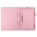 For iPad 10.5 / iPad 10.2 2021 / 2020 / 2019 Litchi Texture Horizontal Flip Leather Case with Holder(Pink)