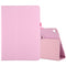 For iPad 10.5 / iPad 10.2 2021 / 2020 / 2019 Litchi Texture Horizontal Flip Leather Case with Holder(Pink)