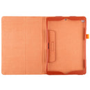 For iPad 10.5 / iPad 10.2 2021 / 2020 / 2019 Litchi Texture Horizontal Flip Leather Case with Holder(Orange)