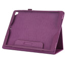 For iPad 10.5 / iPad 10.2 2021 / 2020 / 2019 Litchi Texture Horizontal Flip Leather Case with Holder(Purple)