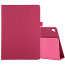 For iPad 10.5 / iPad 10.2 2021 / 2020 / 2019 Litchi Texture Horizontal Flip Leather Case with Holder(Rose Red)