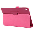 For iPad 10.5 / iPad 10.2 2021 / 2020 / 2019 Litchi Texture Horizontal Flip Leather Case with Holder(Rose Red)