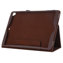 For iPad 10.5 / iPad 10.2 2021 / 2020 / 2019 Litchi Texture Horizontal Flip Leather Case with Holder(Brown)