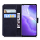 For OPPO Reno 5 4G / Reno 5 5G Tiger Embossing Pattern Horizontal Flip Leather Case with Holder & Card Slots & Wallet(Black)