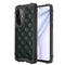 For Huawei P50 3D Embossed PU + PC + TPU Skidproof Shockproof Case(Green)