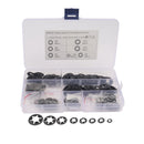 A5707 280 PCS Torx Bearing Clamp Retaining Ring Manganese Steel Quick Speed Locking Washer