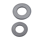 A5714 340 PCS 9 Sizes Black Carbon Steel Flat Washers Set