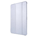 Silk Texture Three-fold Horizontal Flip Leather Tablet Case with Holder & Pen Slot For iPad Pro 12.9 (2021)(Silver)