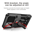 For OPPO A94 Armor Warrior Shockproof PC + TPU Protective Case(Black)