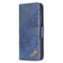 For Nokia G20 / G10 Matching Color Crocodile Texture Horizontal Flip PU Leather Case with Wallet & Holder & Card Slots(Blue)