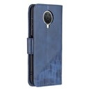 For Nokia G20 / G10 Matching Color Crocodile Texture Horizontal Flip PU Leather Case with Wallet & Holder & Card Slots(Blue)