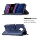 For Nokia G20 / G10 Matching Color Crocodile Texture Horizontal Flip PU Leather Case with Wallet & Holder & Card Slots(Blue)