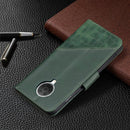 For Nokia G20 / G10 Matching Color Crocodile Texture Horizontal Flip PU Leather Case with Wallet & Holder & Card Slots(Green)