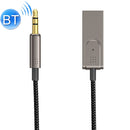 WIWU YP04 Car AUX Wireless Bluetooth Spring Audio Cable(Black)