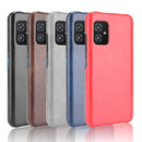 For Asus Zenfone 8 / ZS590KS Shockproof Litchi Texture PC + PU Case(Grey)