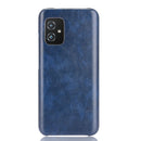 For Asus Zenfone 8 / ZS590KS Shockproof Litchi Texture PC + PU Case(Blue)