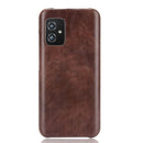 For Asus Zenfone 8 / ZS590KS Shockproof Litchi Texture PC + PU Case(Brown)