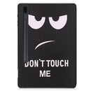 For Samsung Galaxy Tab S7 Lite T730 / T735 / Tab S7 FE T736 Custer Painted TPU Smart Tablet Leather Case with Sleep / Wake-up Function & 3-Fold Holder & Pen Slot(Big Eye ME)