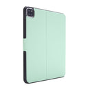 Electric Pressed Texture Horizontal Flip Leather Tablet Case with Holder & Pen Slot For iPad Pro 11 2021(Mint Green)