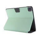 Electric Pressed Texture Horizontal Flip Leather Tablet Case with Holder & Pen Slot For iPad Pro 11 2021(Mint Green)