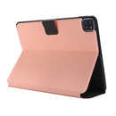 Electric Pressed Texture Horizontal Flip Leather Tablet Case with Holder & Pen Slot For iPad Pro 11 2021(Pink)