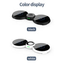 H20 15W QI Standard 3 in 1 Planar Figure-8-shaped Magnetic Wireless Charger for Phones & Apple Watch & AirPods(Black)