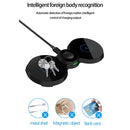 H20 15W QI Standard 3 in 1 Planar Figure-8-shaped Magnetic Wireless Charger for Phones & Apple Watch & AirPods(Black)