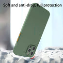 0.3mm Ultra-thin Frosted Soft Case with Detachable Buttons For iPhone 12 Pro Max(Transparent)