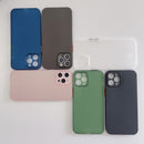 0.3mm Ultra-thin Frosted Soft Case with Detachable Buttons For iPhone 12 Pro Max(Transparent)
