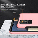 For Samsung Galaxy A71 4G PC + TPU Shockproof Magnetic Protective Case with Invisible Ring Holder(Rose Gold)