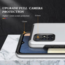 For Samsung Galaxy A71 4G PC + TPU Shockproof Magnetic Protective Case with Invisible Ring Holder(Silver)