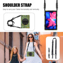 For Lenovo Tab P11 TB-J606F / Pad 11 Plus 2021 Shockproof Colorful Silicone + PC Protective Case with Holder & Hand Strap & Shoulder Strap(Camouflage)