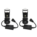 2 PCS T9 H4 6500K / DC9-32V / 8000LM Car LED Headlight(Black)