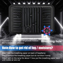 DC9-30V / 200W / 20000LM / IP67 5 inch Truck Running Water Turn Signal LED Dynamic Blinker Side Light