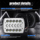 DC9-30V / 300W / 30000LM / IP67 7 inch Truck Running Water Turn Signal LED Dynamic Blinker Side Light