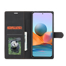 For Xiaomi Poco F3 Forwenw F1 Series Matte Strong Magnetism Horizontal Flip Leather Case with Holder & Card Slots & Wallet & Photo Frame(Black)