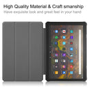 For Amazon Kindle Fire HD 10 (2021) Custer Texture Horizontal Flip Leather Case with Three-folding Holder & Sleep / Wake-up Function(Rose Gold)