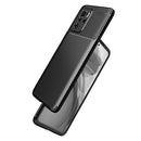 For Xiaomi Redmi Note 10 Pro 5G Carbon Fiber Texture Shockproof TPU Case(Brown)