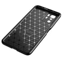 For Xiaomi Redmi Note 10 Pro 5G Carbon Fiber Texture Shockproof TPU Case(Brown)