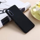For Sony Xperia 10 III Pure Color Liquid Silicone Shockproof Full Coverage Case(Black)
