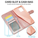 For OPPO Realme 8 / 8 Pro LC.IMEEKE Calf Texture Horizontal Flip Leather Case, with Holder & Card Slots & Wallet(Rose Gold)