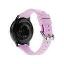 20mm T-shaped Buckle Silicone Watch Band(Purple)