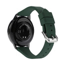 20mm T-shaped Buckle Silicone Watch Band(Olive Green)