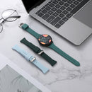 20mm T-shaped Buckle Silicone Watch Band(Olive Green)