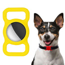 Shockproof Anti-scratch Silicone Case Protective Cover, Style: Animal For AirTag(Yellow)